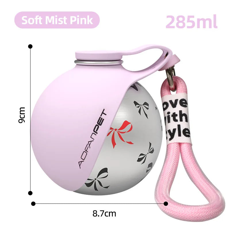 Pet Printing Stainless Steel Plastic Bottle 