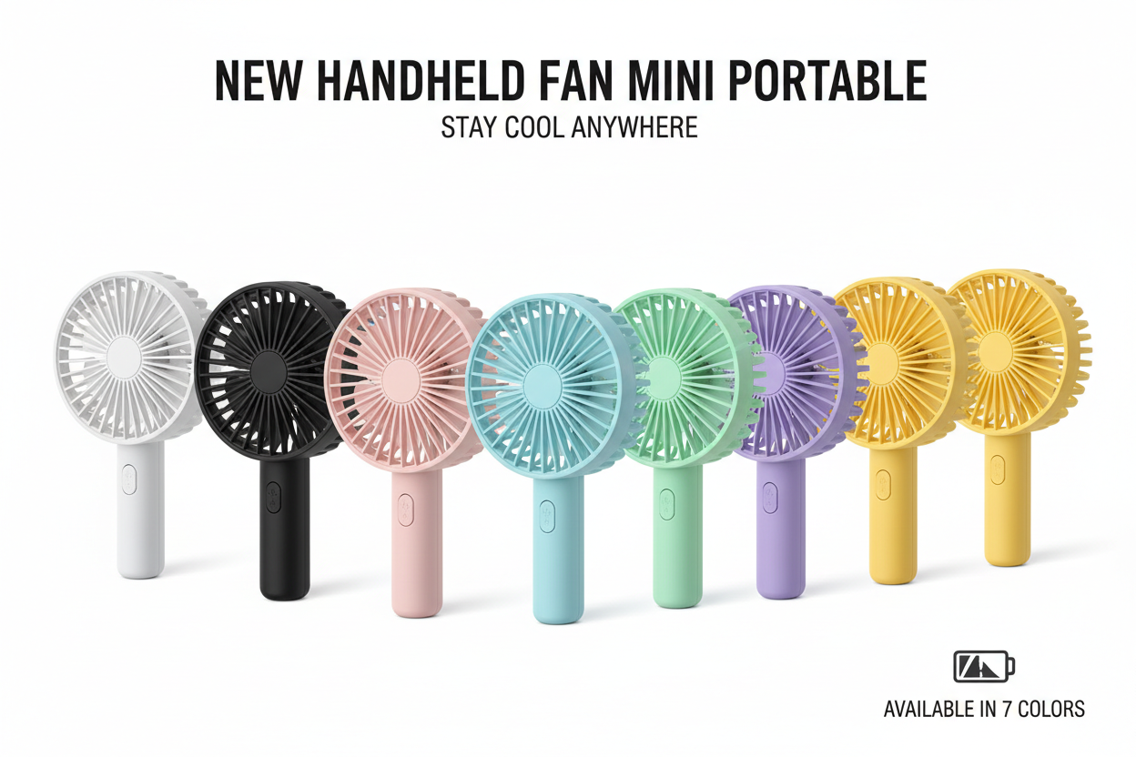 New Handheld Fan Mini Portable